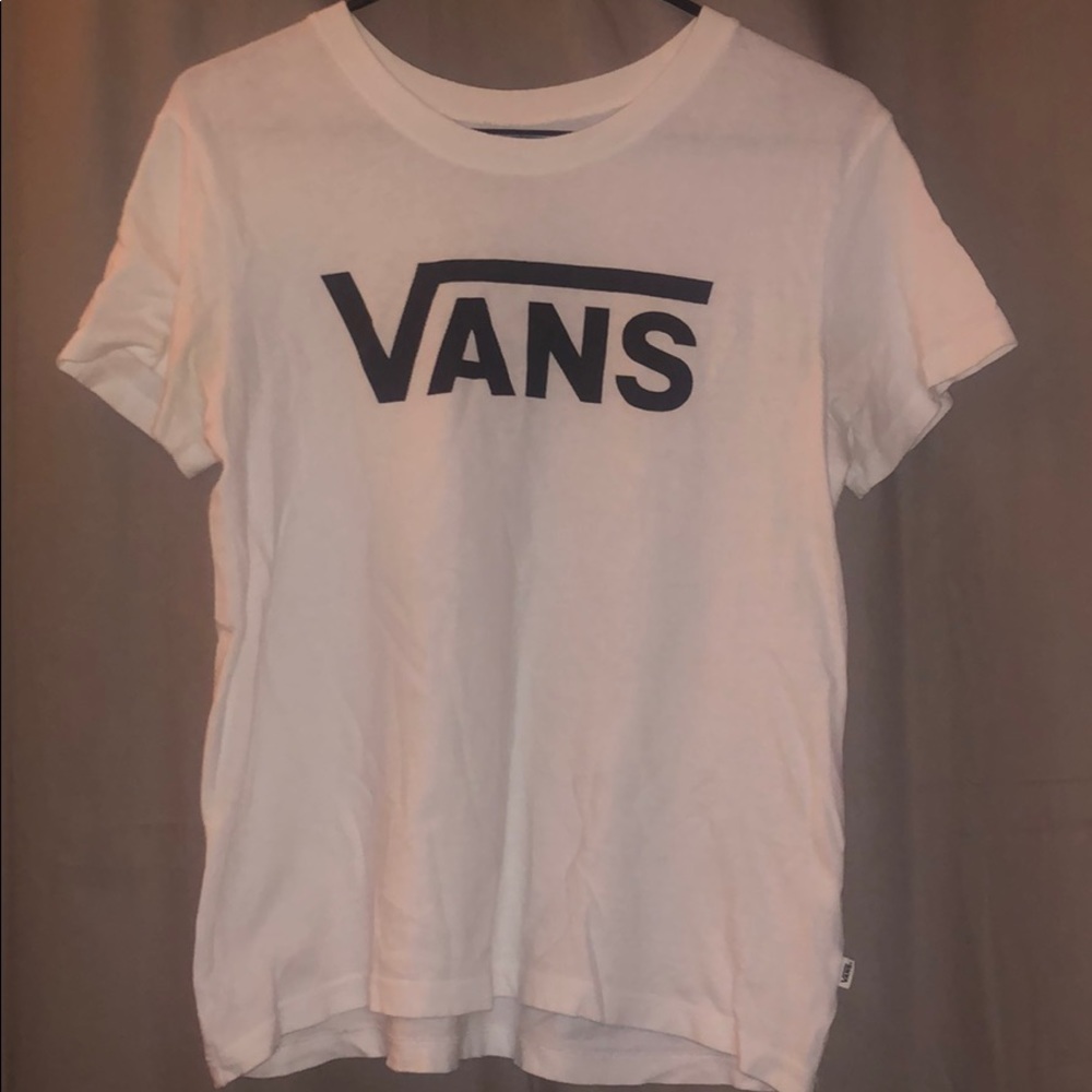 white vans t-shirt